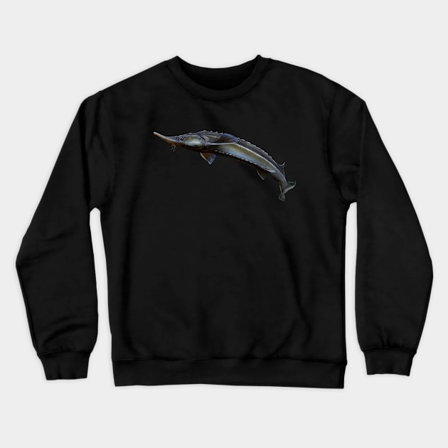 Sturgeon Crewneck Sweatshirt by Sandarmi